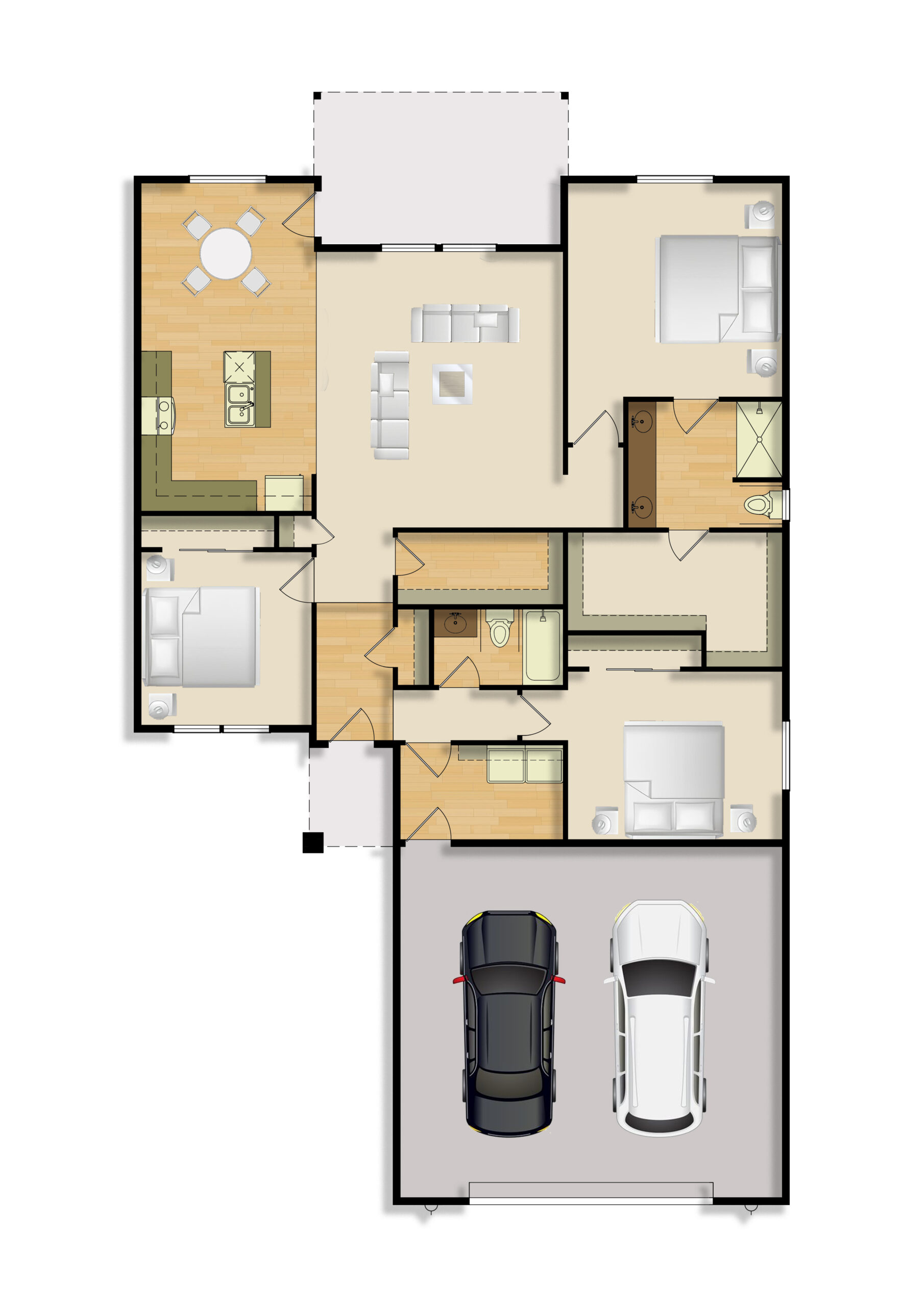 2d image of 1696 floorplan