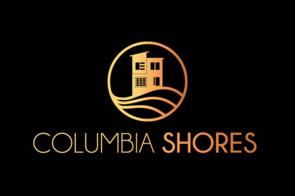 Logo of Columbia Shores townhome community in pasco, washington